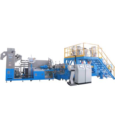 1000kg/h крахмал PLA PBAT заполнил био пластиковую смешивая линию
