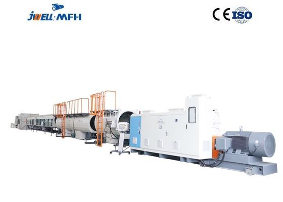 PE 110kw PP пускает машину по трубам штранг-прессования для химического жидкостного кабеля защищает
