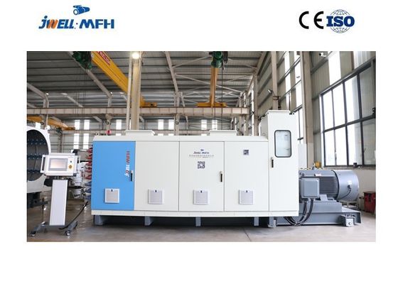 PE 110kw PP пускает машину по трубам штранг-прессования для химического жидкостного кабеля защищает