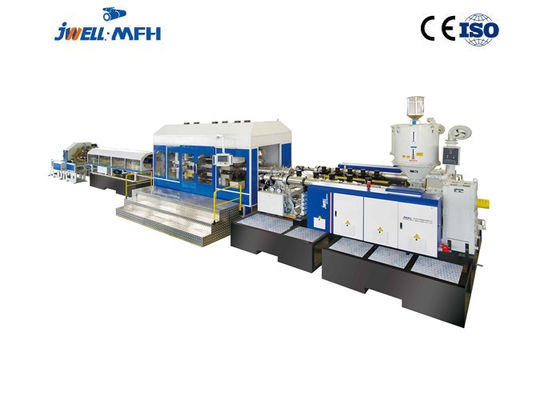 HDPE PP удваивает гофрированную стеной машину штранг-прессования трубы Dwc