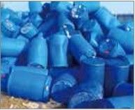 Шредер вала барабанчика 2000kg h 4 LDPE HDPE голубой