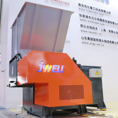 Шредер одиночного вала машины отхода управлением Plc JWELL пластиковый повторно используя экономический