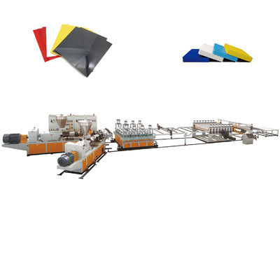 Линия винт 550kg/H штранг-прессования доски PVC WPC 1220MM двойника