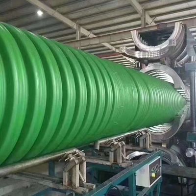 Трубка PVC PP HDPE делая машину штранг-прессования трубы Dwc машины