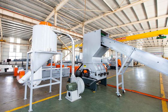 Трубка шредера трубы большого диаметра PVC PP HDPE Shredding задавливающ машину