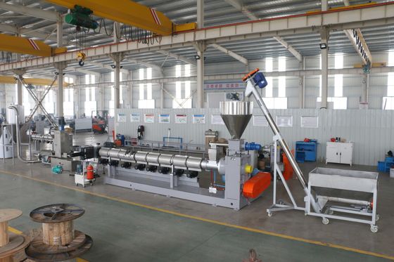 Хлопья отхода PE PP пластиковые повторно используя кольцо воды режа линию Pelletizing